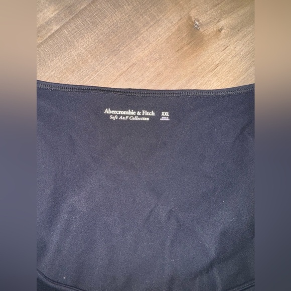 Abercrombie & Fitch Soft Matte Seamless Long Sleeve Square Neck Bodysuit XXL - Picture 2 of 6